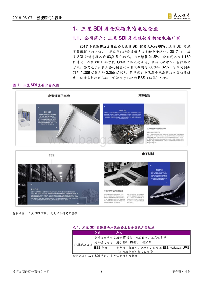 三星SDI动力电池：全球方形动力电池专家.pdf_第3页