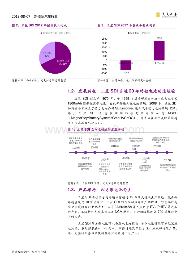 三星SDI动力电池：全球方形动力电池专家.pdf_第4页