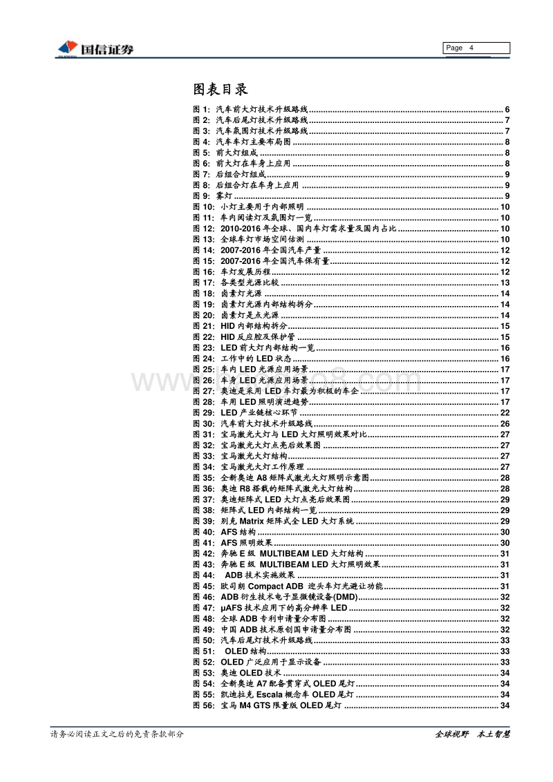 车灯行业深度：车灯的市场空间、技术升级与企业布局.pdf_第4页