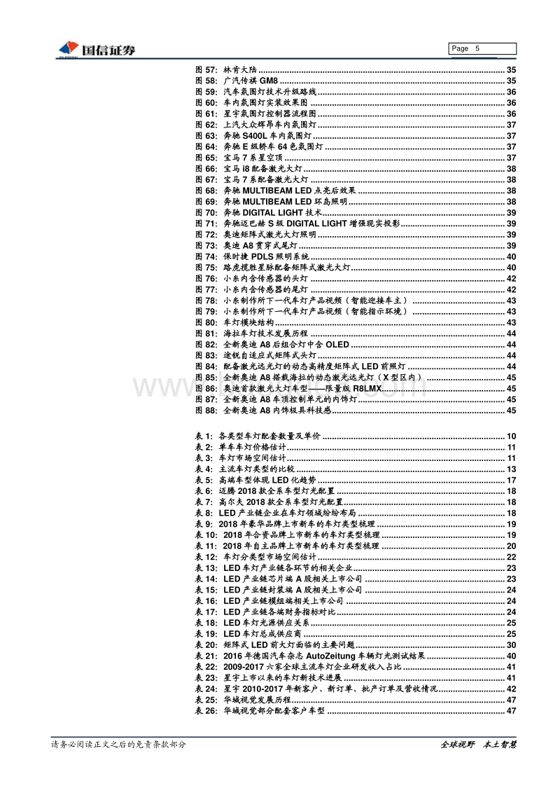 车灯行业深度：车灯的市场空间、技术升级与企业布局.pdf_第5页