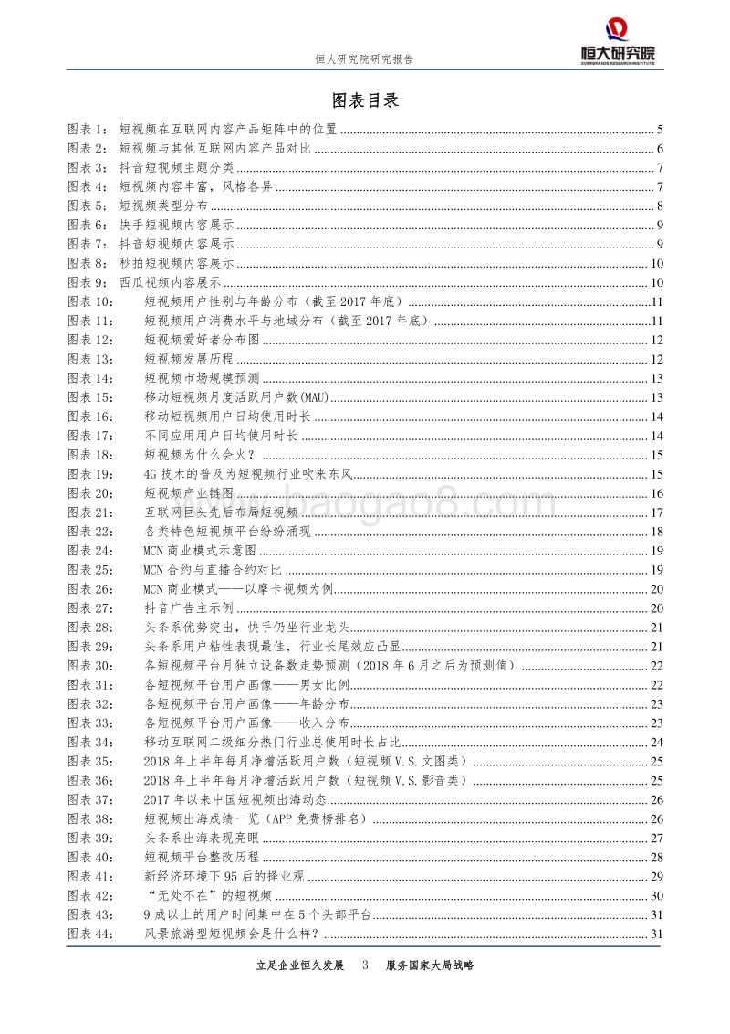 短视频：后起之秀成为新风口，差异化产品矩阵初成.pdf_第3页