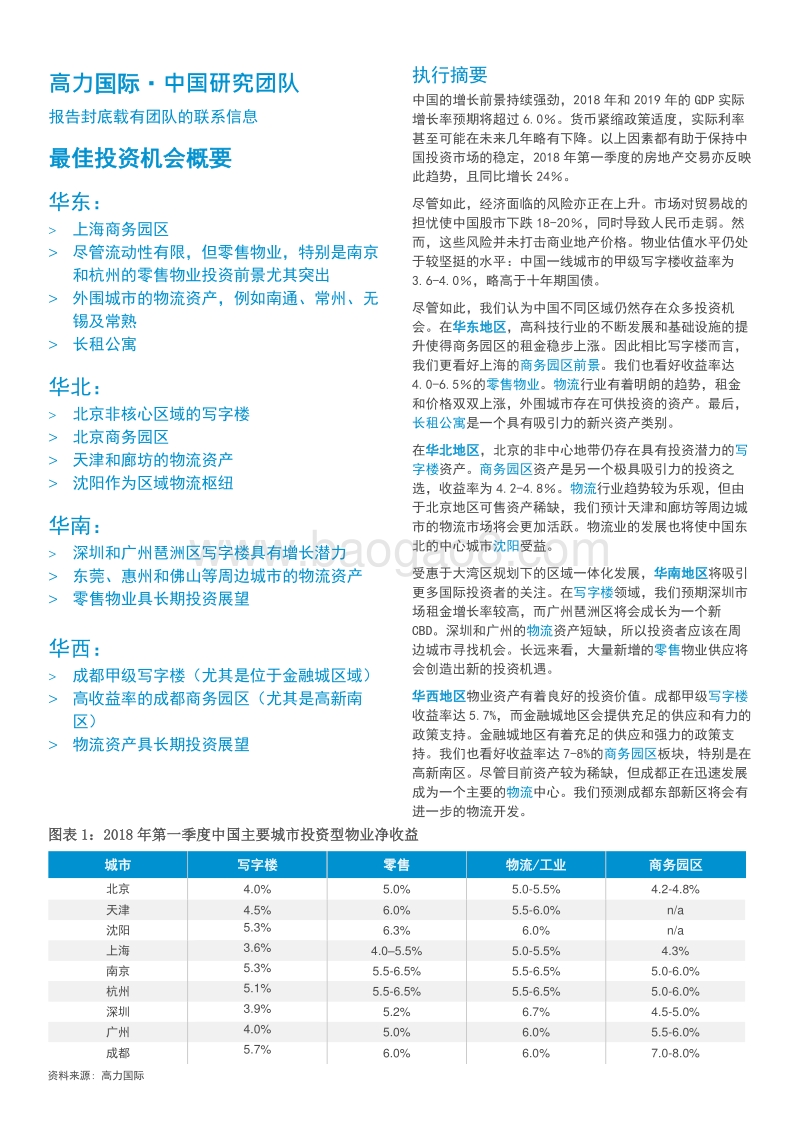 高瞻远瞩：洞察中国投资物业市场的新机遇.pdf_第2页