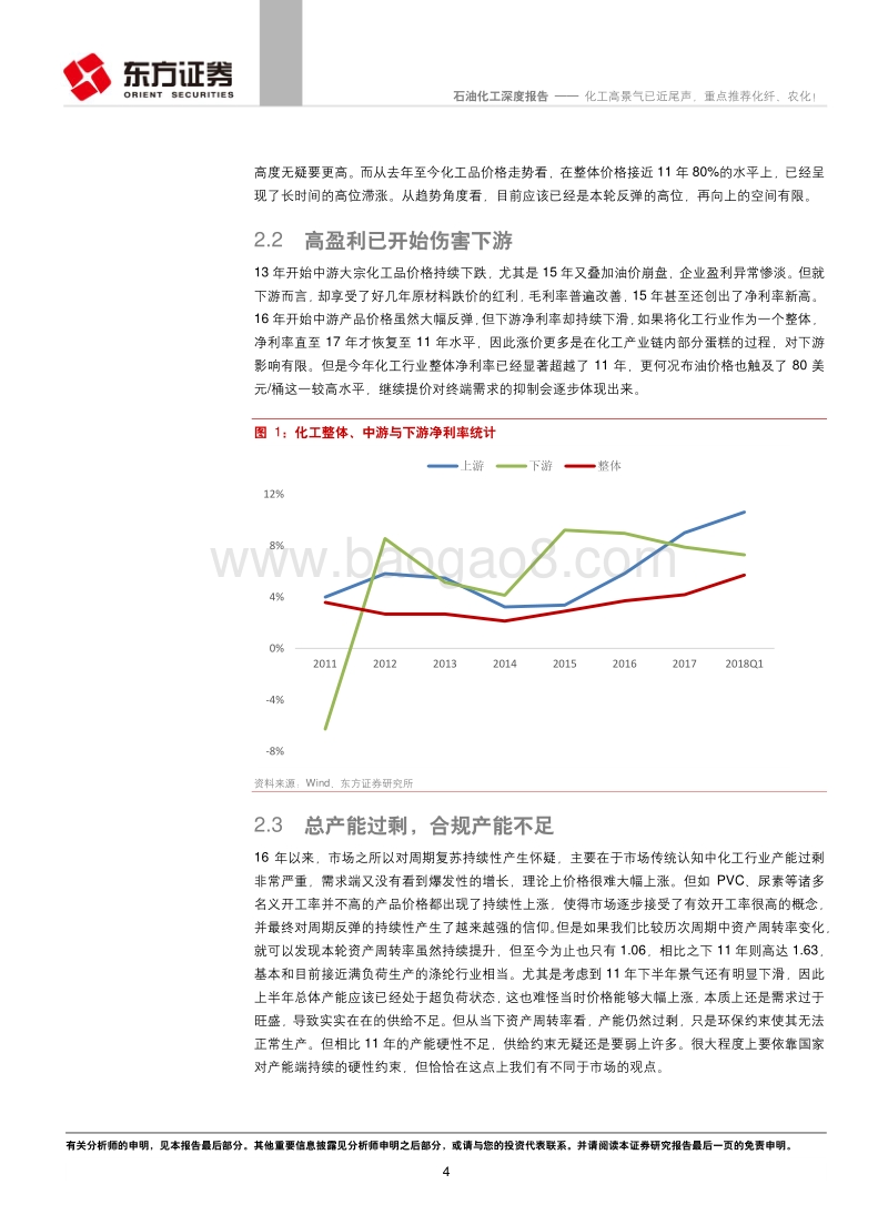 石油化工行业深度报告：化工高景气已近尾声，重点推荐化纤、农化！.pdf_第4页