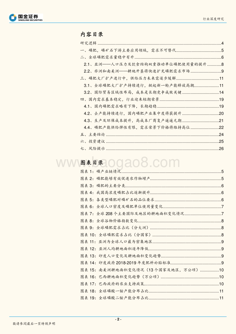 磷产业报告系列（一）：从全球视角看未来磷肥市场发展.pdf_第2页