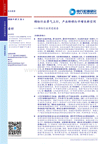 棉纺行业深度报告：棉纺行业景气上行，产业转移打开增长新空间.pdf