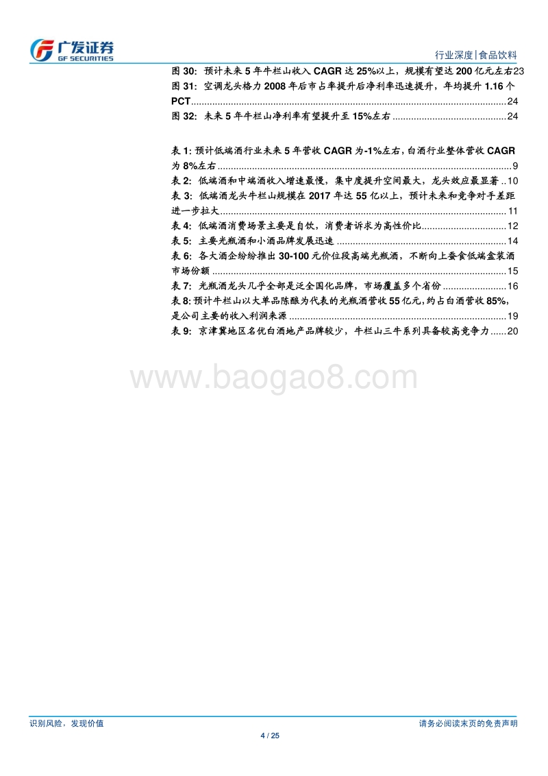低端酒集中度加速提升，行业龙头牛栏山最受益.pdf_第4页