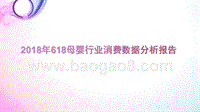 2018年618母婴行业消费数据分析报告.pptx