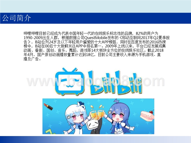 2018年中国二次元社区新生代用户分析报告.pptx_第2页