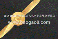 2017-2018世界物流无人机产业发展分析报告.pptx