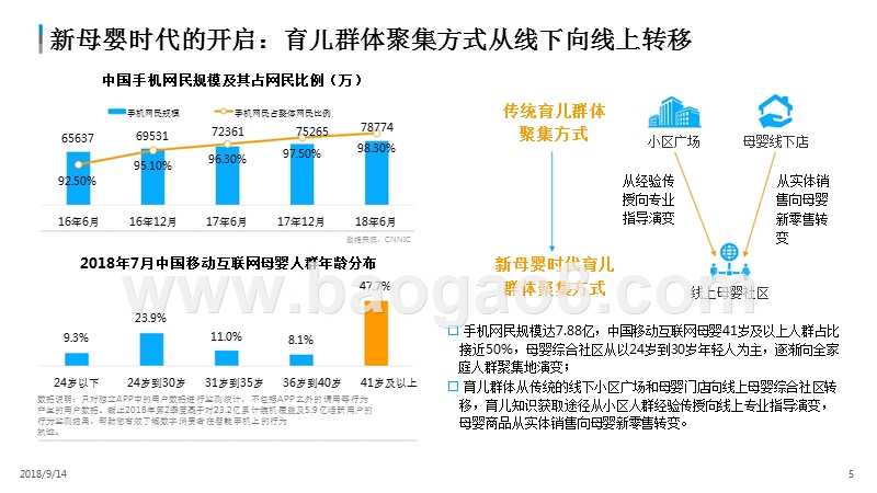 2018-2019中国母婴社区数字化升级分析报告.pptx_第5页