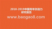 2018-2019中国青年创造力研究报告.pptx
