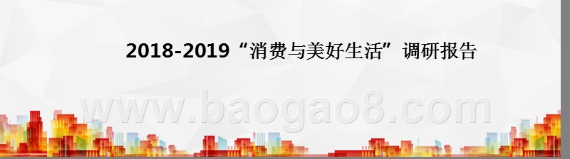 2018-2019“消费与美好生活”调研报告.pptx_第1页