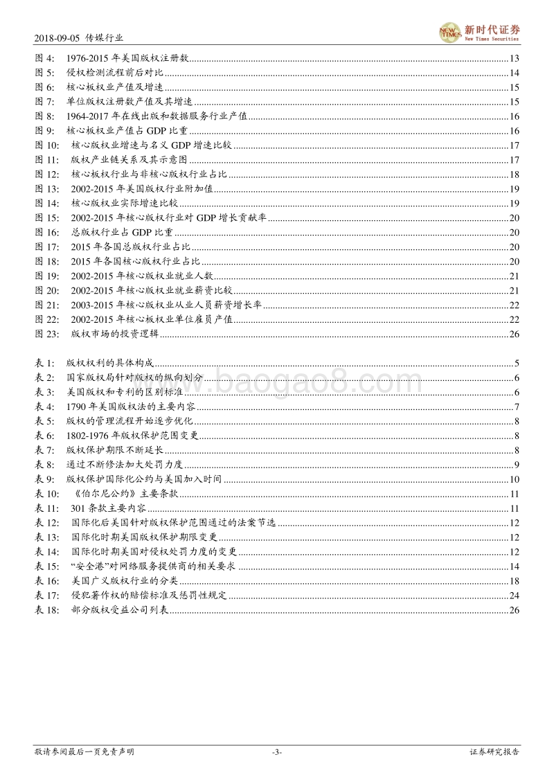 美国版权200年发展启示录：拥有核心资产，抓住版权投资的黄金时代.pdf_第3页