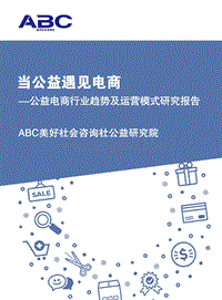 公益电商行业趋势及运营模式研究报告.pdf