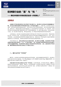 兼论本轮新兴市场动荡还会进一步发酵么？：欧洲银行业的“喜”与“忧”.pdf