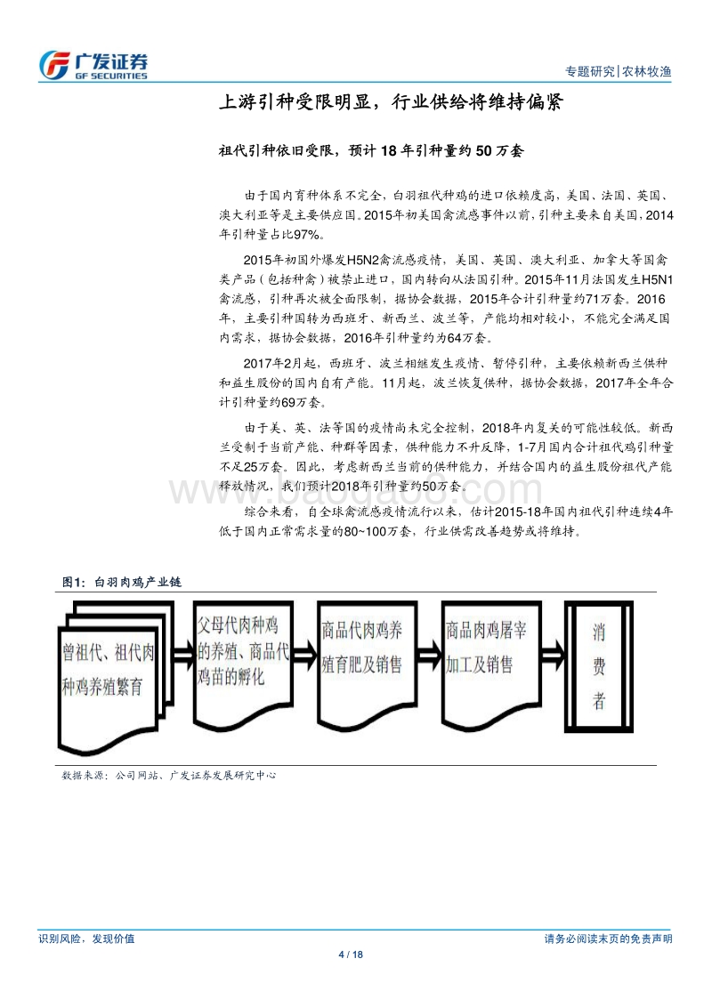 白羽鸡行业专题：供给偏紧趋势仍在，行业景气有望维持.pdf_第4页