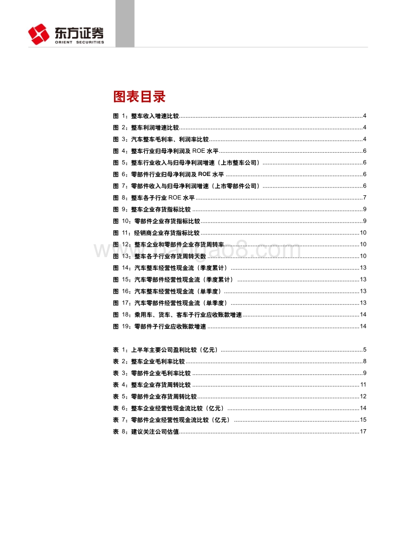 汽车行业上半年经营分析及投资策略：行业承压，优势公司盈利能力维持稳定.pdf_第3页
