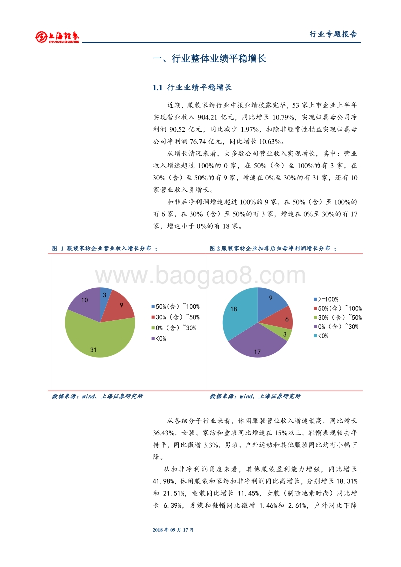 服装家纺行业中报总结：行业业绩平稳.pdf_第5页