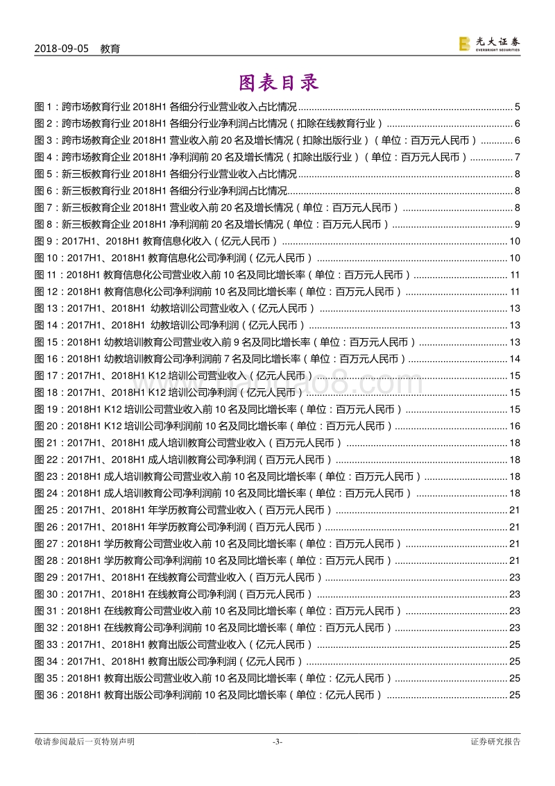 教育行业跨市场研究报告之七：2018年半年报总结：在线教育增长迅速，成人培训空间广阔.pdf_第3页