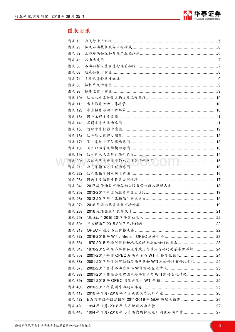 油气产业链深度报告：油服行业景气回升，关注油气产业链.pdf_第3页