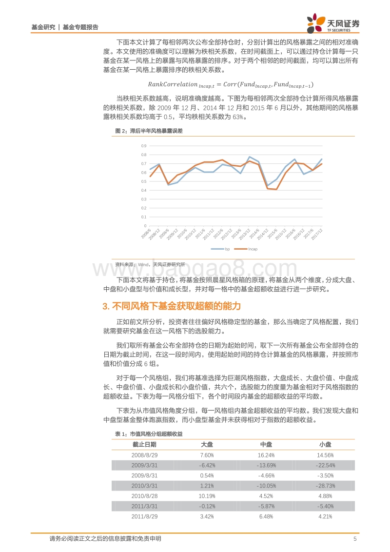 基金专题报告：不同风格下基金获取超额收益能力探究.pdf_第5页