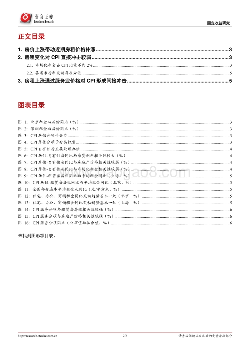 房租上涨对CPI影响几何？.pdf_第2页
