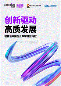 中国企业数字转型指数：创新驱动，高质发展.pdf