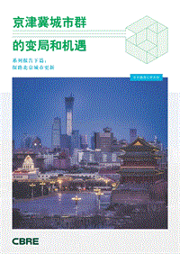 京津冀城市群的变局和机遇系列报告下篇.pdf