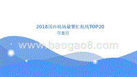 2018国内机场最繁忙航线TOP20.pptx