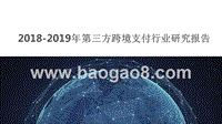 2018-2019年第三方跨境支付行业研究报告.pptx