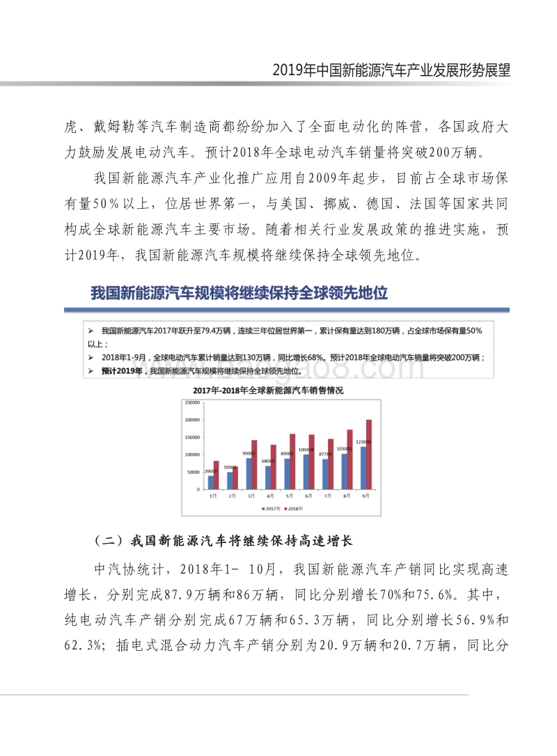 2019年中国新能源汽车产业发展形势展望报告.pdf_第3页