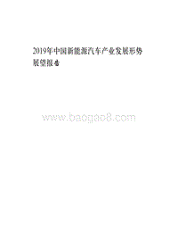 2019年中国新能源汽车产业发展形势展望报告.pdf