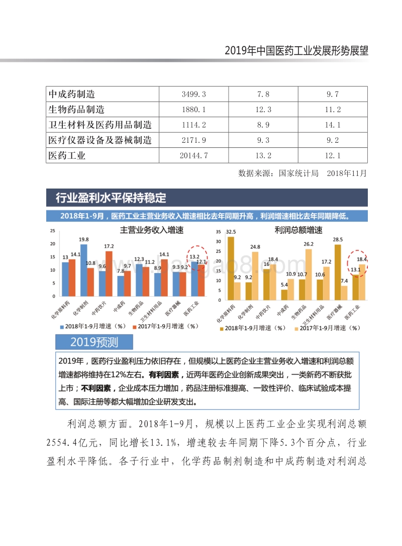 2019年中国医药工业发展形势展望报告.pdf_第5页