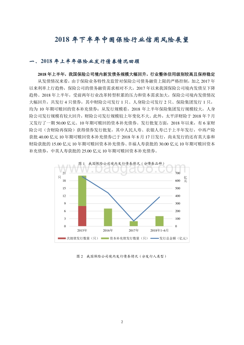 2018年下半年中国保险行业信用风险展望报告.pdf_第3页