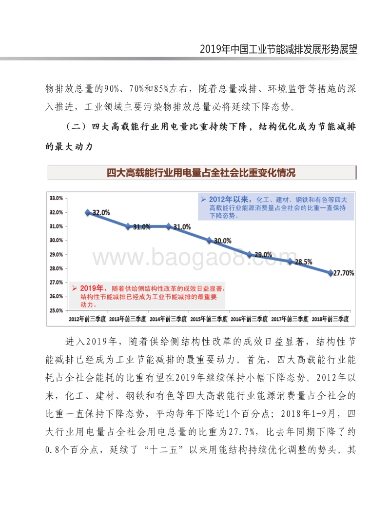 2019年中国工业节能减排发展形势展望报告.pdf_第5页