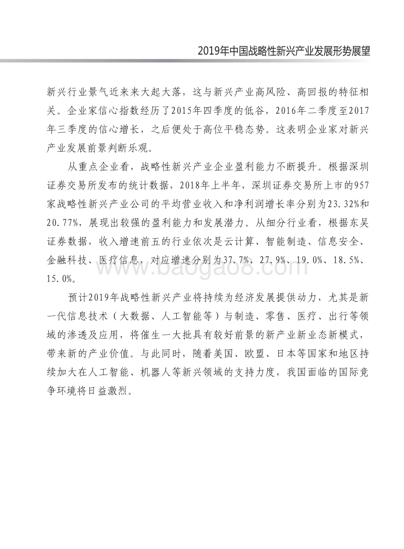 2019年中国战略性新兴产业发展形势展望报告.pdf_第4页