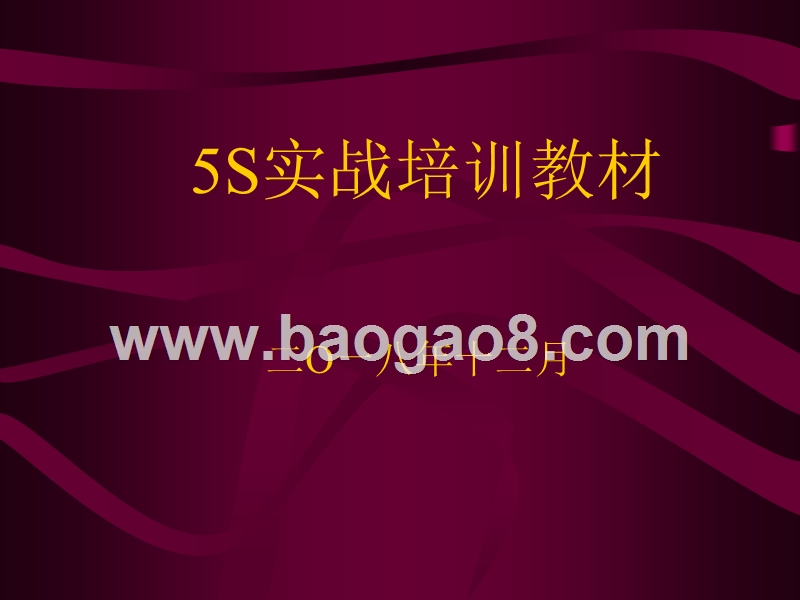 5S实战培训教材.ppt_第1页