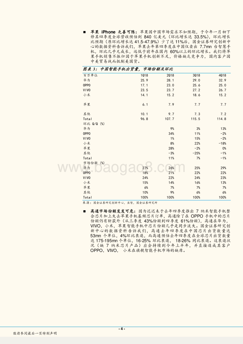 半导体行业研究：中国智能手机芯片系列追踪报告（一）.pdf_第4页