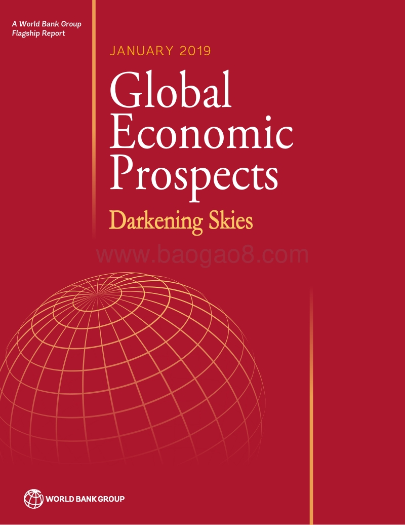 世界银行-2019全球经济前景黯淡.pdf_第1页