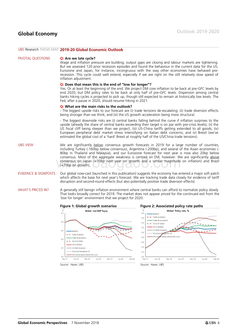 1.瑞银2019-2020全球经济展望.pdf_第5页