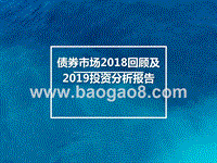 债券市场2018回顾及2019投资分析报告.pptx