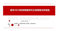 债市2019投资策略系列之信用债分析报告.pptx