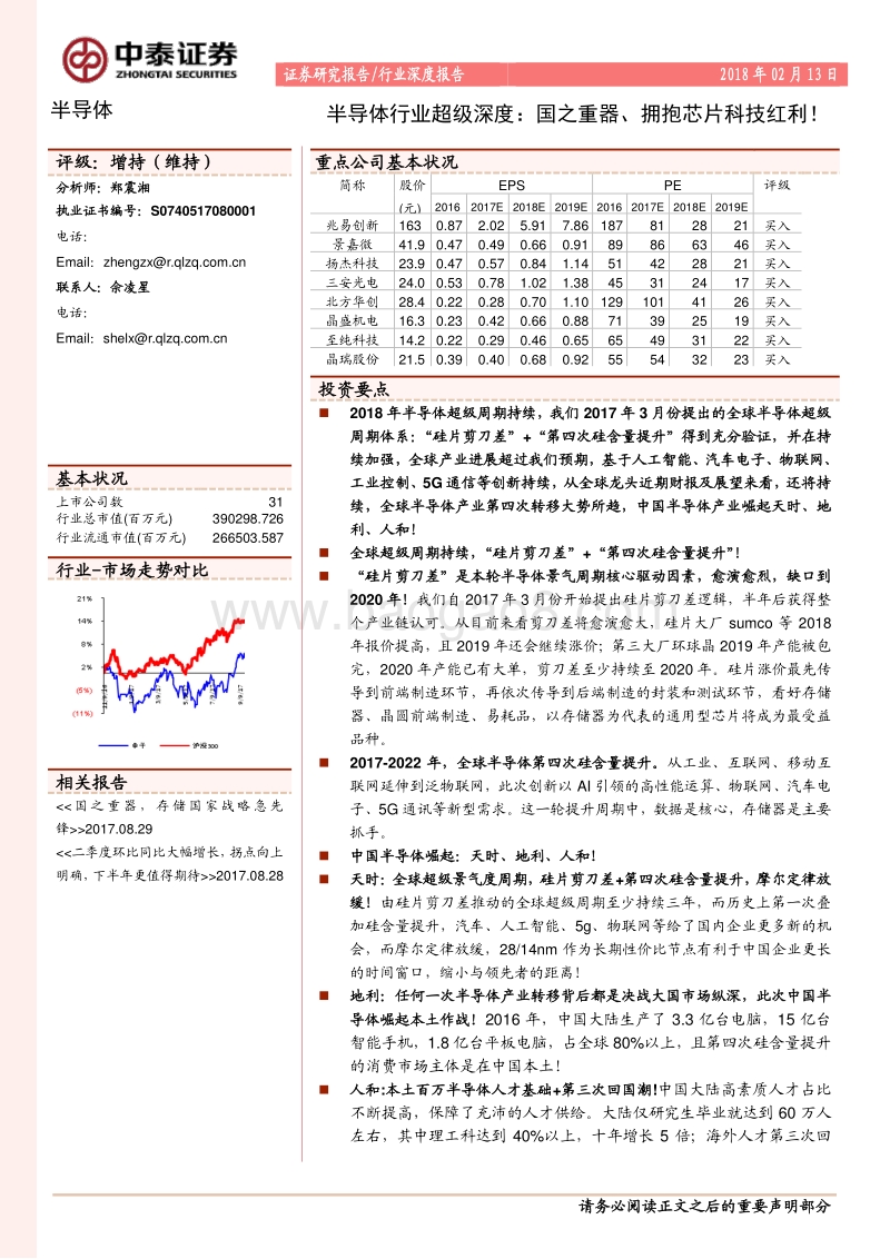 2018半导体行业超级深度研究报告.pdf_第1页