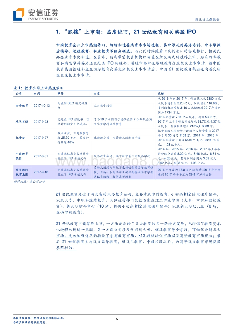 2018看民办高等教育四大成长逻辑：民办高等教育“熙攘”上市潮.pdf_第5页