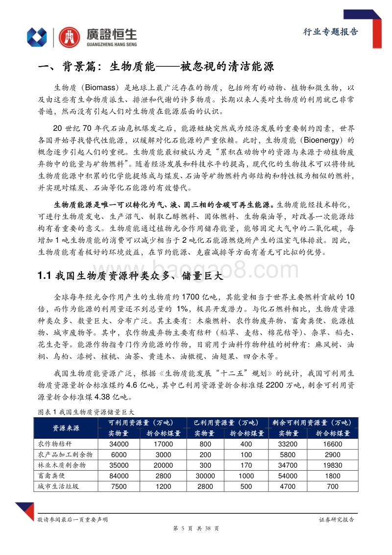 生物质能：被忽视的能源金矿，正在启幕！.pdf_第5页