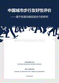 中国城市步行友好性评价——基于街道功能促进步行的研究.pdf
