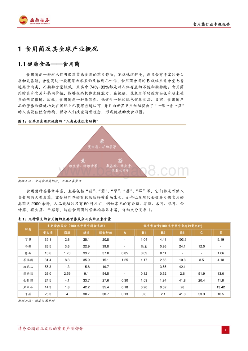 食用菌行业专题报告：消费升级，中国食用菌工厂化崛起.pdf_第5页