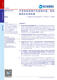 半导体材料国产化趋势洞察报告.pdf