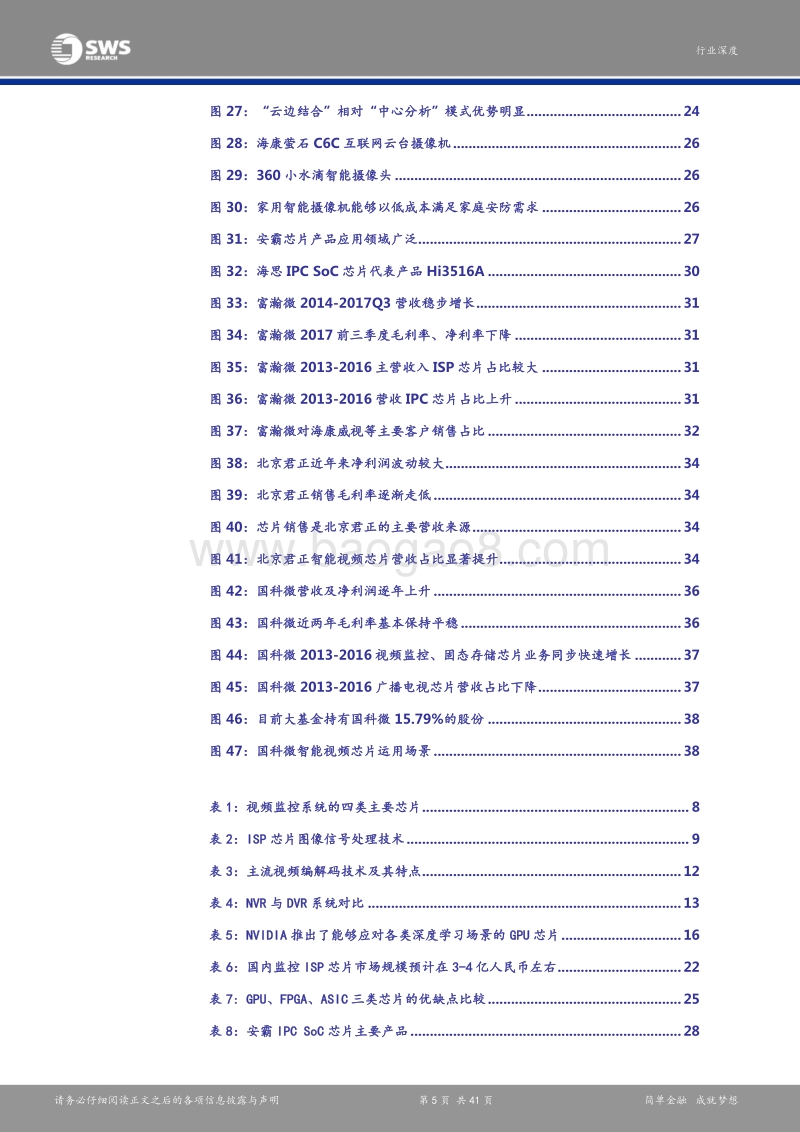 安防产业链深度解析报告之一：芯片：安防智能化，一切从“芯”开始.pdf_第5页