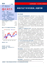 核电行业深度报告：核电行业下半年风再来，共振可期.pdf